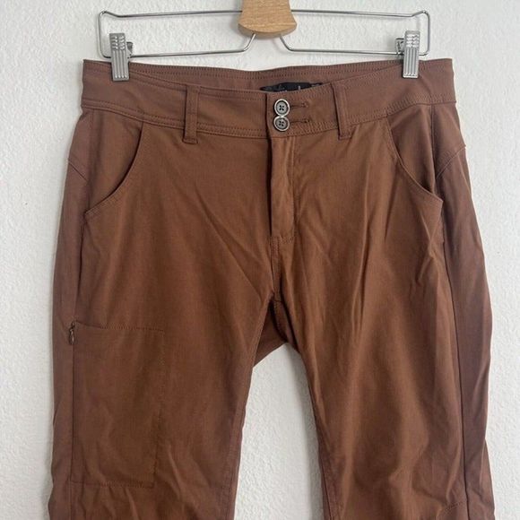 Prana | Pants & Jumpsuits | Pranawomens Halle Ii Size 8 Straight Leg Earthbound Brown Hiking 